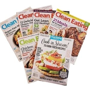 Clean Eating Magazines Set D